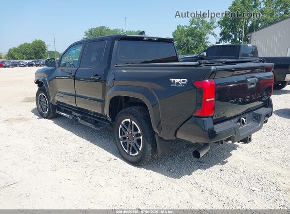 3TMLB5JN9RM044930 2024 TOYOTA TACOMA Black უკანა მარცხენა