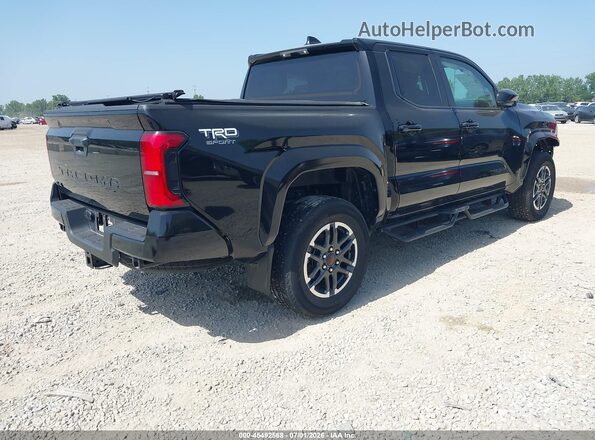 3TMLB5JN9RM044930 2024 TOYOTA TACOMA Black უკანა მარჯვენა