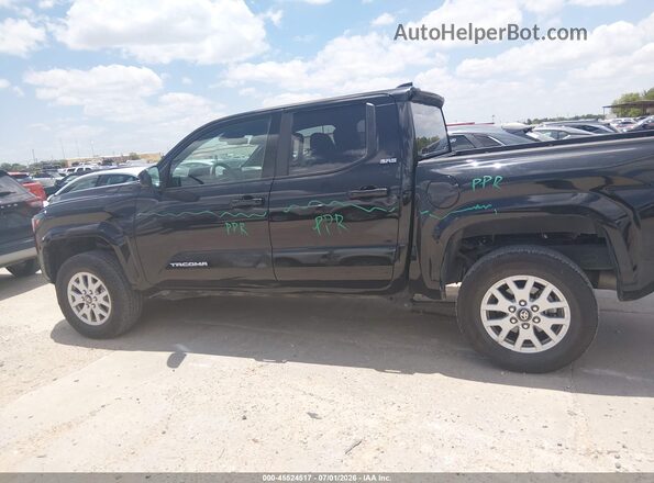 3TMLB5JN9SM088609 2025 TOYOTA TACOMA Black Widok wnętrza 360 stopni