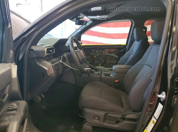3TMLB5JN9SM150283 2025 TOYOTA TACOMA Black Սալոնի դիմացի տեսք