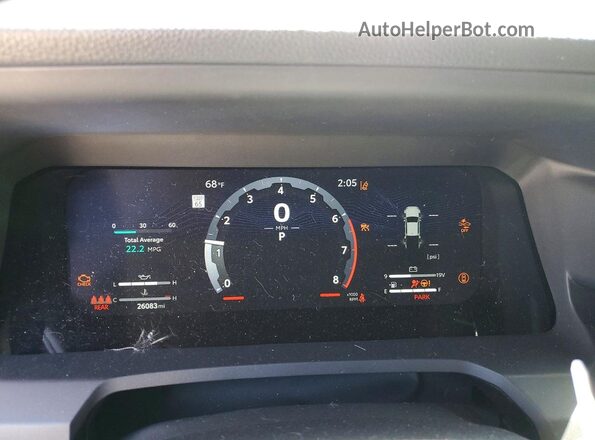 3TMLB5JN9SM152163 2025 TOYOTA TACOMA Black Vista del cuadro de instrumentos