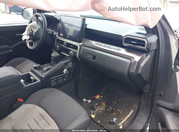 3TMLB5JN9SM199998 2025 TOYOTA TACOMA Gray Front interior view