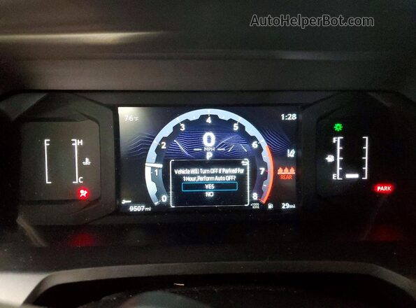 3TMLB5JN9TM216039 2026 TOYOTA TACOMA Blue ხელსაწყოთა პანელის ხედი
