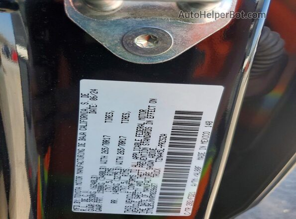 3TMLB5JNXRM028607 2024 TOYOTA TACOMA Black Engine compartment view
