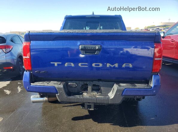 3TMLB5JNXRM053538 2024 TOYOTA TACOMA Blue Вид ззаду