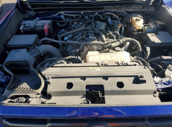 3TMLB5JNXRM053538 2024 TOYOTA TACOMA Blue Вид задньої частини салону