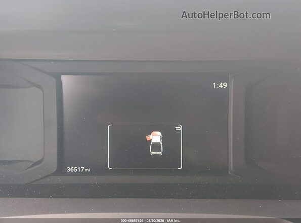3TMLB5JNXSM088747 2025 TOYOTA TACOMA White Vista de los asientos traseros