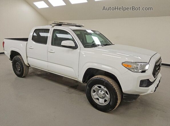 3TYAX5GN1MT019310 2021 TOYOTA TACOMA Белый Передняя правая четверть