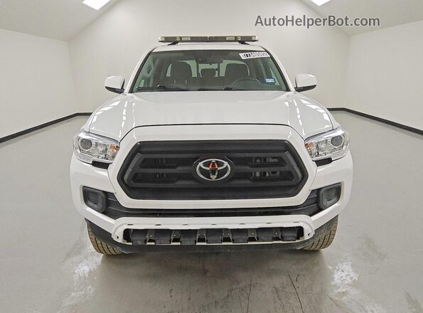 3TYAX5GN1MT019310 2021 TOYOTA TACOMA Белый Вид спереди
