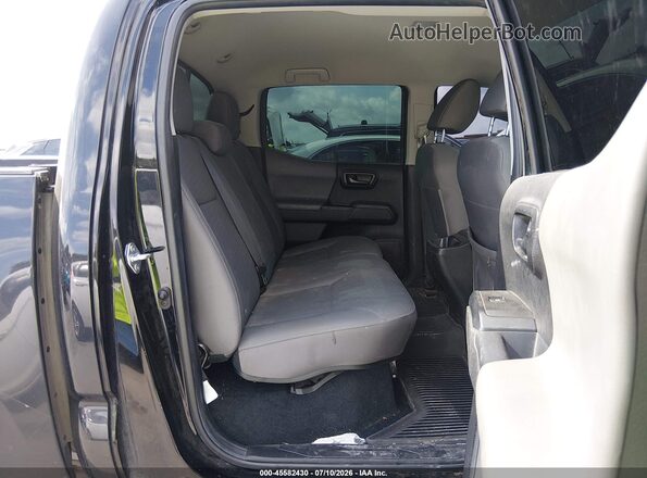 3TYAX5GN1NT058061 2022 TOYOTA TACOMA Black VIN კოდის სტიკერის ხედი