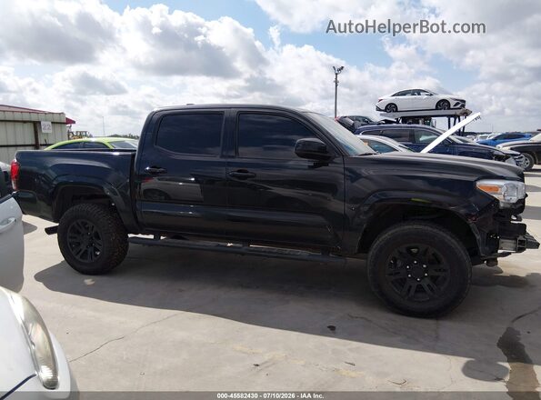 3TYAX5GN1NT058061 2022 TOYOTA TACOMA Black სალონის 360-გრადუსიანი ხედი