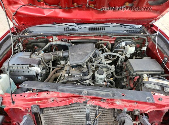 3TYAX5GN2MT012026 2021 TOYOTA TACOMA Red Вид задньої частини салону