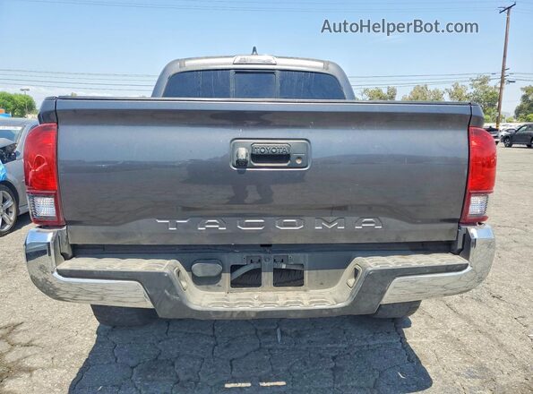 3TYAX5GN2MT014729 2021 TOYOTA TACOMA Gray Rear view