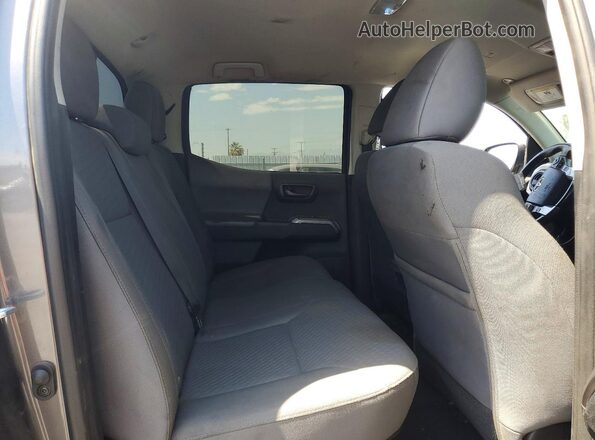 3TYAX5GN2MT014729 2021 TOYOTA TACOMA Gray Rear seats view