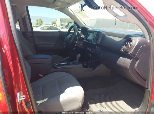 3TYAX5GN2MT020174 2021 TOYOTA TACOMA Burgundy Vista interior delantera