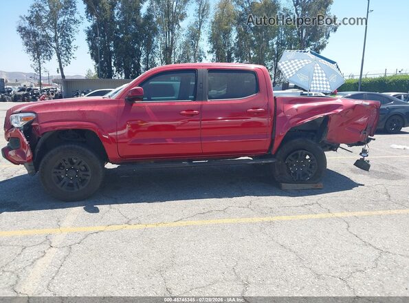 3TYAX5GN2MT020174 2021 TOYOTA TACOMA Burgundy Vista interior de 360 grados