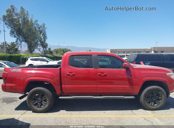 3TYAX5GN2MT020174 2021 TOYOTA TACOMA Burgundy Vista interior trasera