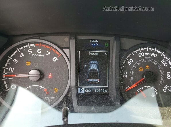 3TYAX5GN3PT071946 2023 TOYOTA TACOMA Silver ხელსაწყოთა პანელის ხედი