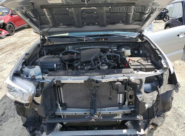 3TYAX5GN3PT071946 2023 TOYOTA TACOMA Silver უკანა სალონის ხედი