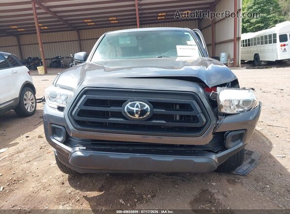3TYAX5GN5MT017169 2021 TOYOTA TACOMA Gray Rear interior view