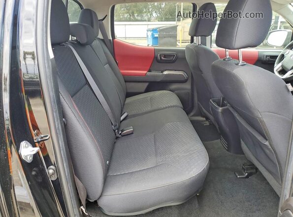 3TYAX5GN5PT076033 2023 TOYOTA TACOMA Black Հետևի նստատեղերի տեսք