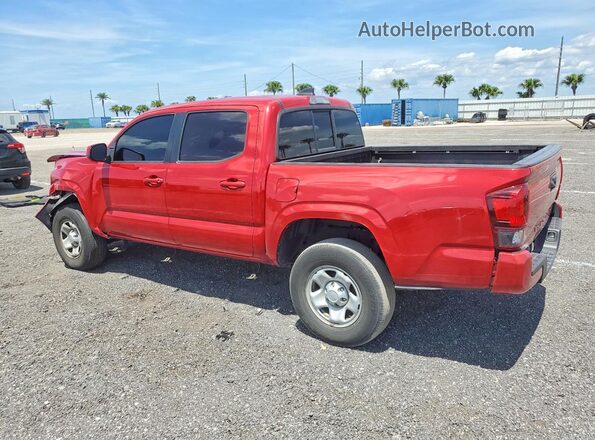 3TYAX5GN6NT040204 2022 TOYOTA TACOMA Red Հետևի ձախ