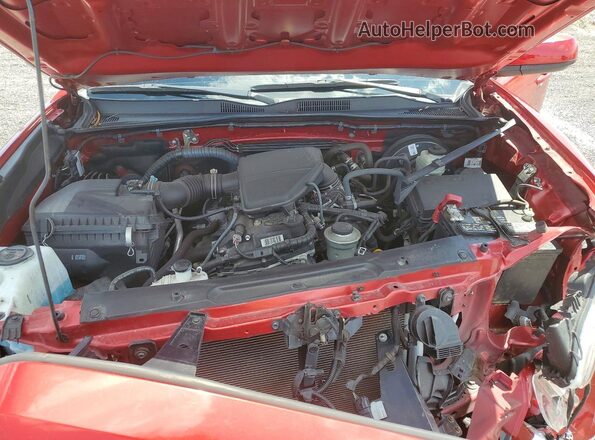 3TYAX5GN6NT040204 2022 TOYOTA TACOMA Red Սալոնի հետևի տեսք