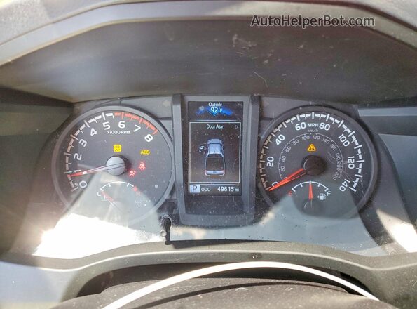 3TYAX5GN6NT040204 2022 TOYOTA TACOMA Red Սարքավորումների վահանակի տեսք