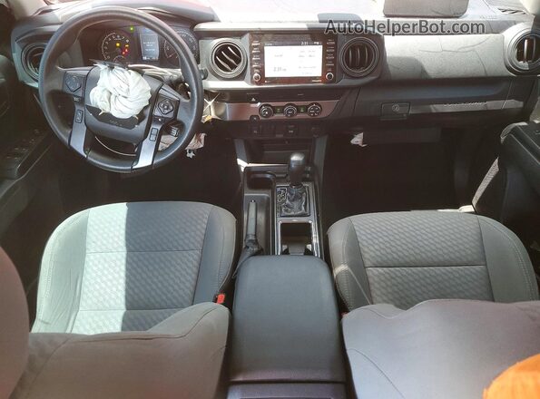 3TYAX5GN6NT040204 2022 TOYOTA TACOMA Red Առջևի վահանակի տեսք