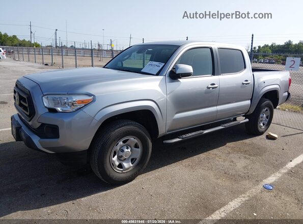 3TYAX5GN6NT043863 2022 TOYOTA TACOMA Silver Front left