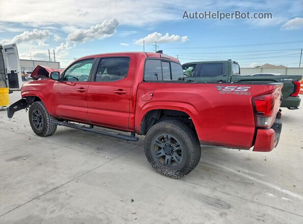 3TYAX5GN7NT043824 2022 TOYOTA TACOMA Red Rear left
