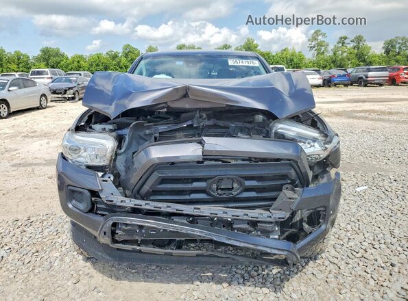 3TYAX5GN8MT017506 2021 TOYOTA TACOMA Gray Вид спереду