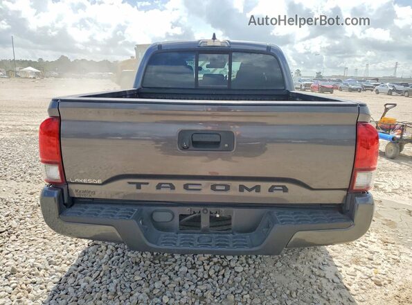 3TYAX5GN8MT017506 2021 TOYOTA TACOMA Gray Вид ззаду