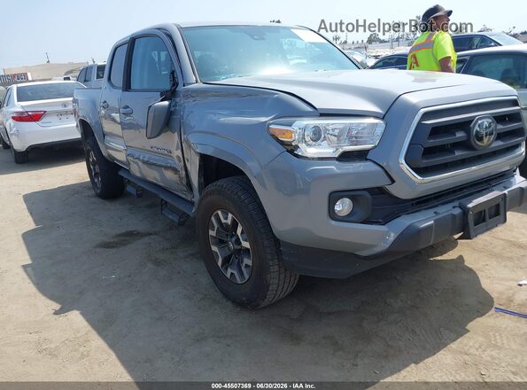 3TYAX5GN9MT014422 2021 TOYOTA TACOMA Gray Դիմացի տեսք