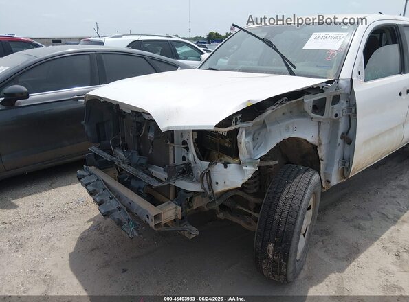 3TYAX5GN9MT019717 2021 TOYOTA TACOMA White Widok z przodu