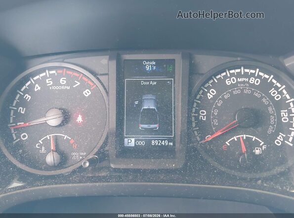 3TYAX5GN9NT035952 2022 TOYOTA TACOMA Silver უკანა სავარძლების ხედი