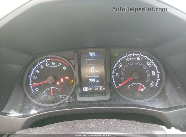 3TYAX5GN9NT057188 2022 TOYOTA TACOMA White Widok tylnych siedzeń