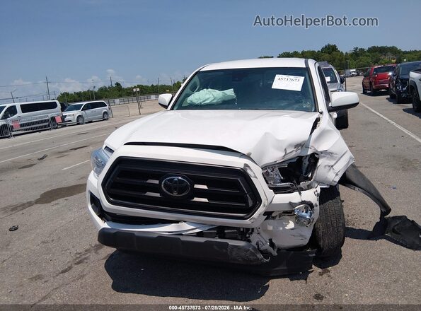 3TYAX5GN9NT057188 2022 TOYOTA TACOMA White Widok zestawu wskaźników