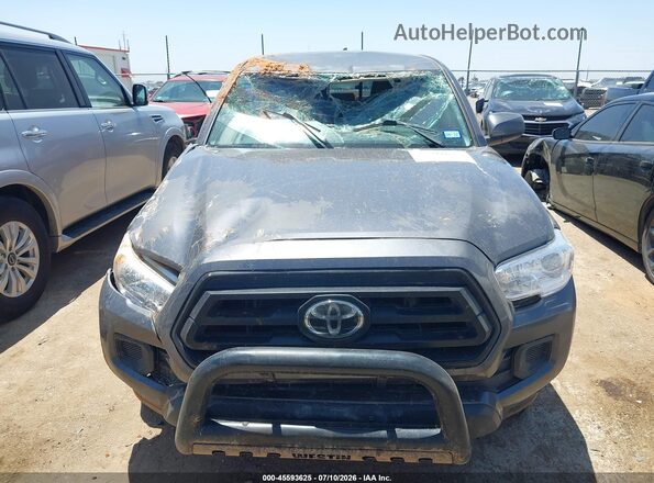 3TYAX5GN9NT059264 2022 TOYOTA TACOMA Gray Dashboard view
