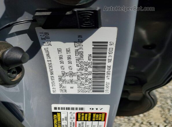 3TYAZ5CNXLT001340 2020 TOYOTA TACOMA Gray ძრავის განყოფილების ხედი