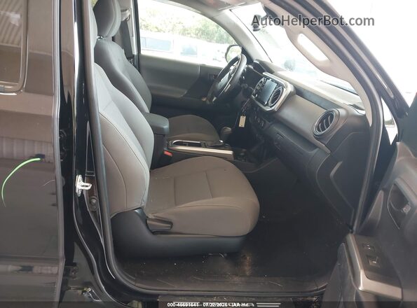3TYAZ5CNXNT018352 2022 TOYOTA TACOMA Черный Вид салона спереди