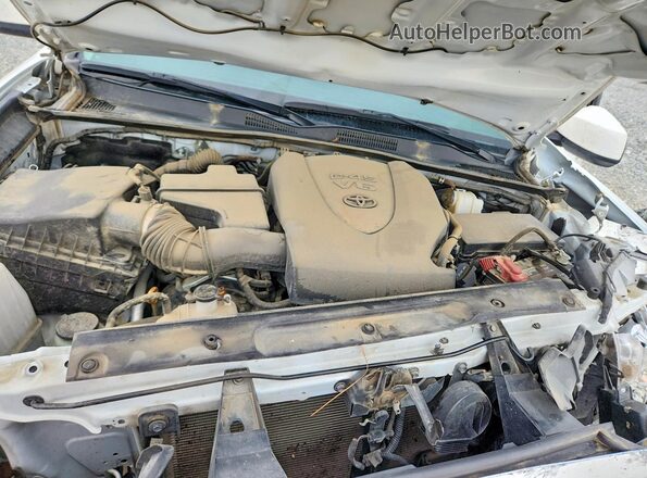3TYBZ5DN8PT002981 2023 TOYOTA TACOMA White Widok wnętrza z tyłu