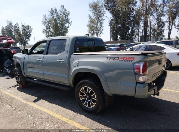 3TYCZ5AN0NT088440 2022 TOYOTA TACOMA Gray Trasero izquierdo
