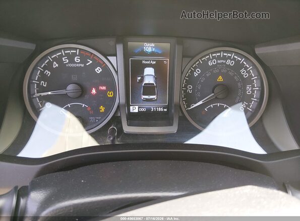 3TYCZ5AN0NT088440 2022 TOYOTA TACOMA Gray Vista de los asientos traseros