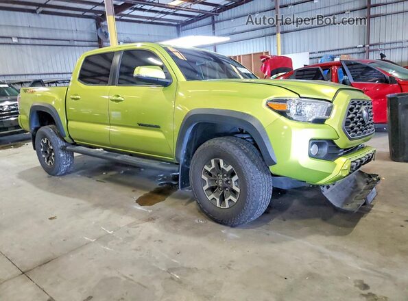 3TYCZ5AN0PT131631 2023 TOYOTA TACOMA Зеленый Передняя правая четверть