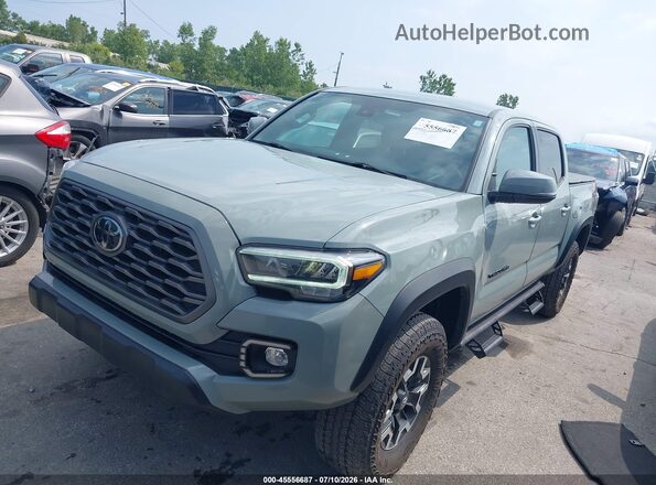 3TYCZ5AN1PT121836 2023 TOYOTA TACOMA Gray Առջևի ձախ երեք քառորդ տեսարան