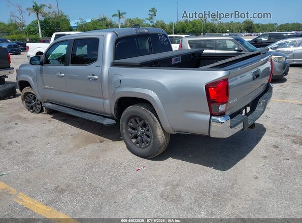 3TYCZ5AN2LT003501 2020 TOYOTA TACOMA Silver Trasero izquierdo