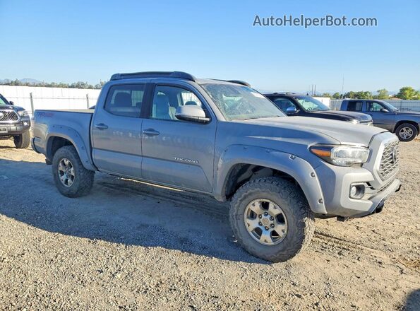 3TYCZ5AN2MT015925 2021 TOYOTA TACOMA Gray Przód prawy