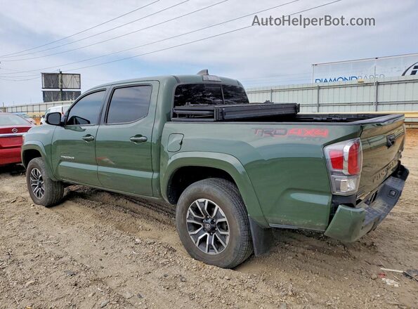 3TYCZ5AN2NT078461 2022 TOYOTA TACOMA Green Задня ліва чверть