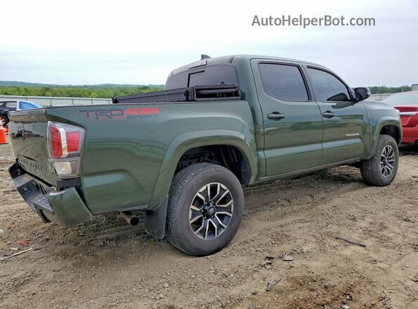 3TYCZ5AN2NT078461 2022 TOYOTA TACOMA Green Задня права чверть